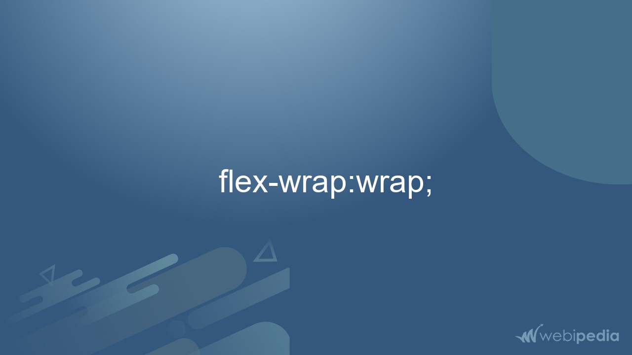   flex-wrap:wrap;