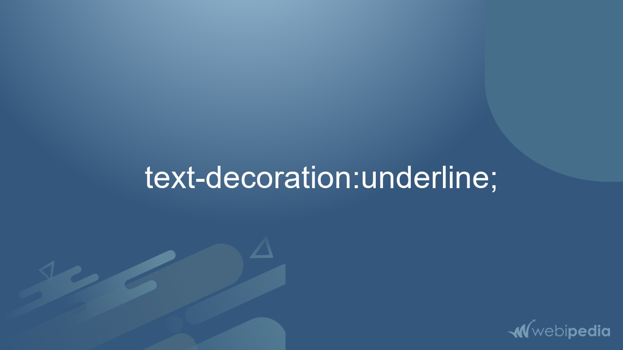   text-decoration:underline;