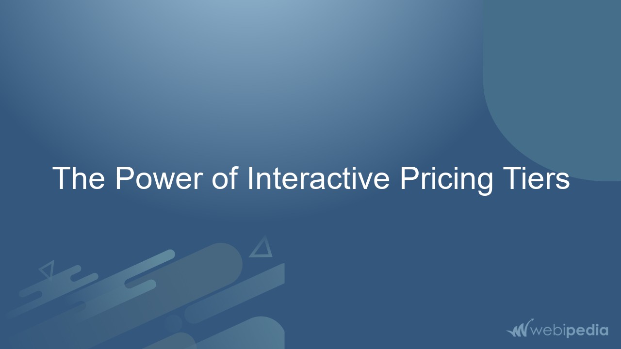 The Power of Interactive Pricing Tiers